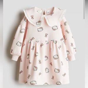 NWT Girls Hello Kitty Pink Dress, Size 8/10